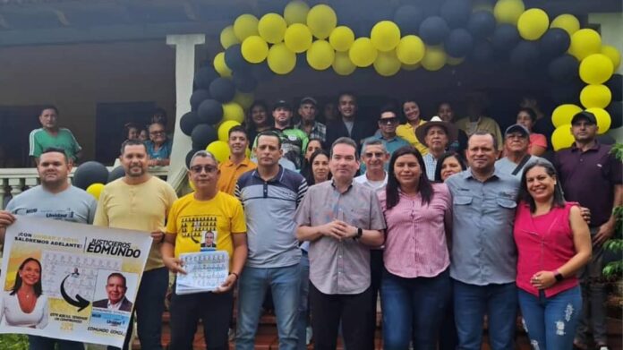 El dirigente político nacional Tomás Guanipa estuvo este fin de semana en Yaracuy