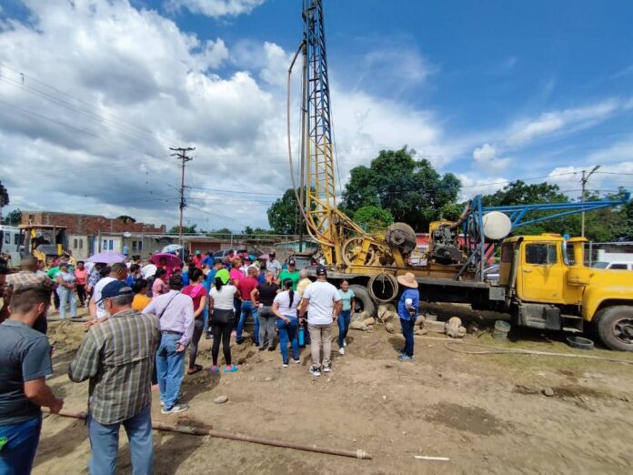 Es el primer pozo de los cinco proyectados para el centro de San Felipe