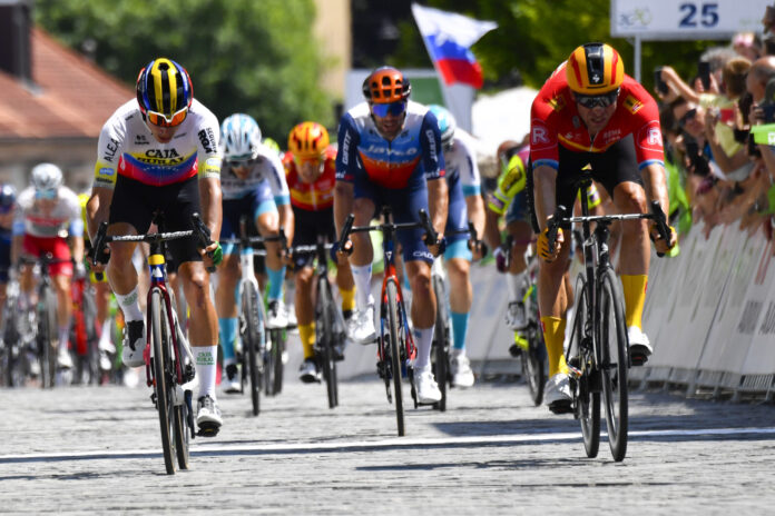 Aular se ubicó tercero en la carrera de este domingo