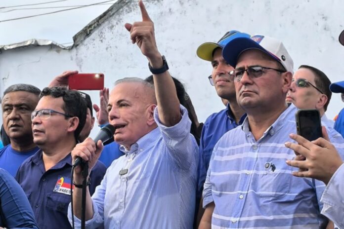 Manuel Rosales y Sergio Garrido recorrieron calles de Barinas Foto Tal Cual