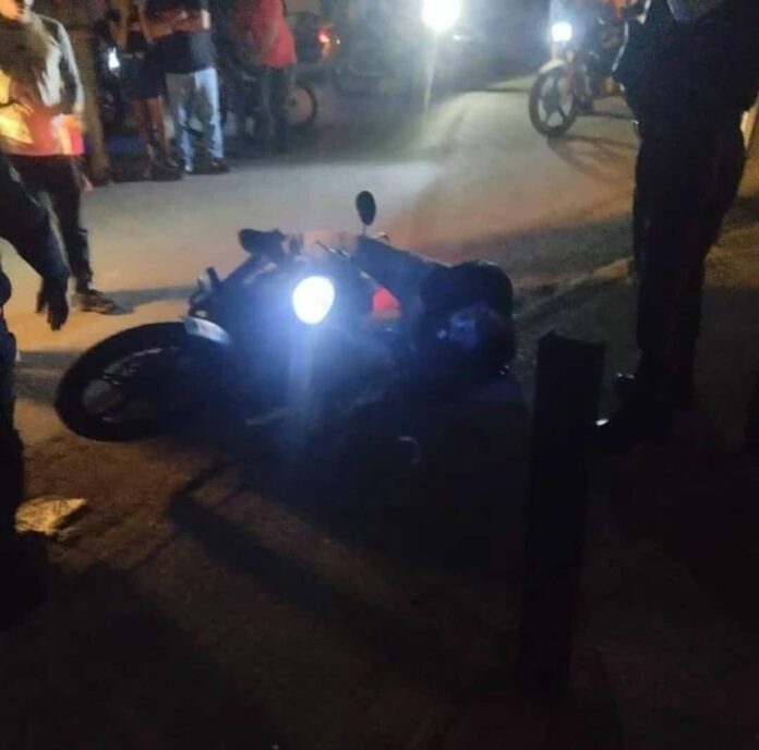 Yépez se trasladaba en una moto cuando fue atacado por sus victimarios