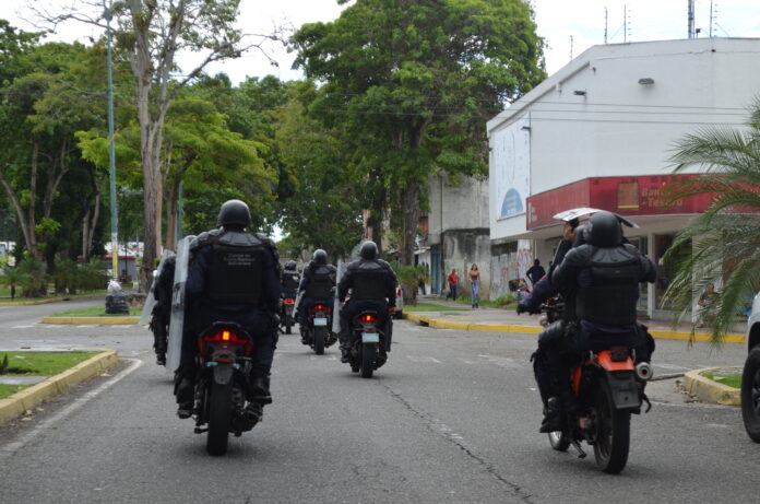 Hubo recorridos por varias zonas de la ciudad capital