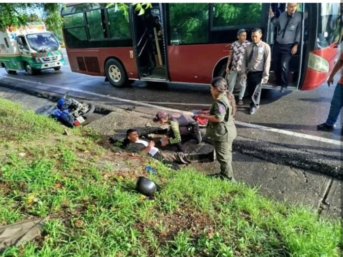 El accidente fue en la entrada al estado Lara