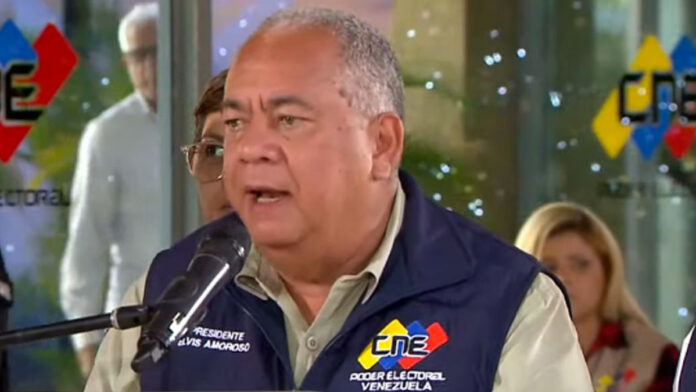 El presidente del CNE asegurpo que dan apoyo a todos los candidatos