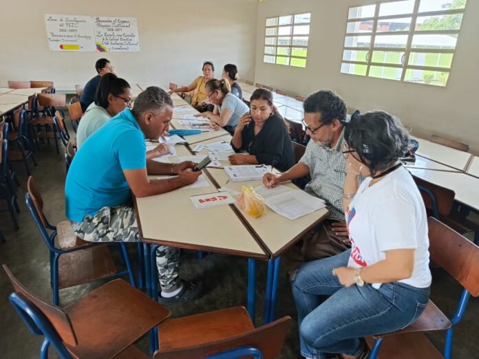 Las UBCh verificaron los listados registrados en su base de datos