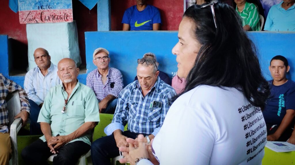 Yrama Macías, esposa de Luis Camacaro