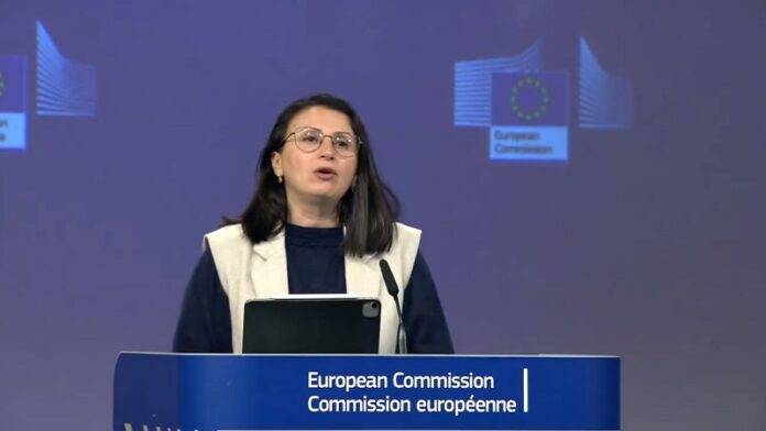 Nabila Massrali, vocera de la Unión Europea