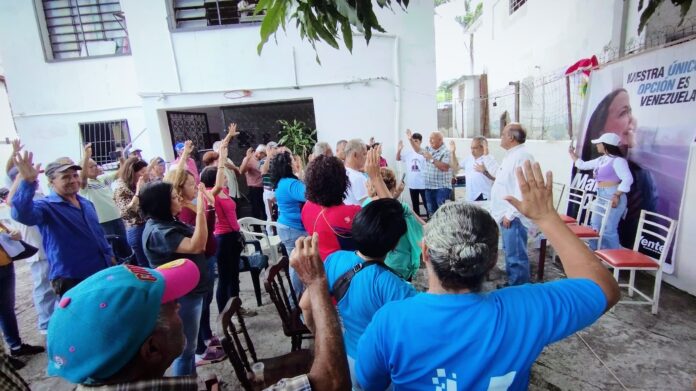 Tenemos los testigos, los electores, y la estrategia para canalizar el voto, dijo Mendoza durante el acto