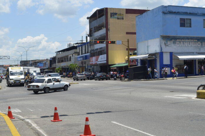 El despliegue se está haciendo en la zona comercial