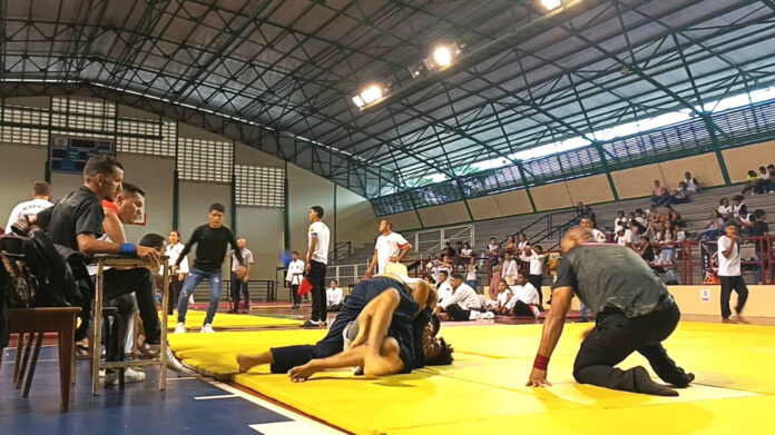 El JiuJitsu Brasileño No Gi vio acción en el Festival