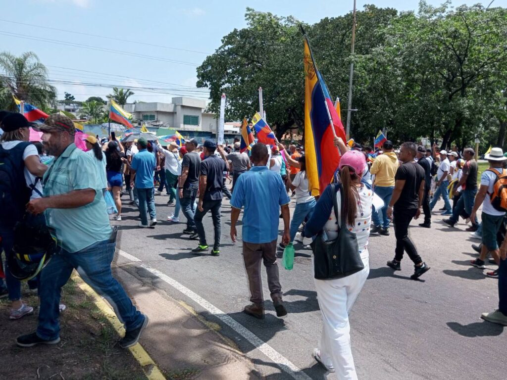 En el estado Bolívar, guayaneses marcharon pacíficamente en Puerto Ordaz