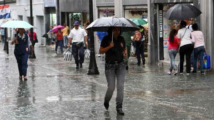 Miranda, Distrito Capital, Aragua y Carabobo serán afectados por lluvias de menor intensidad de otros días