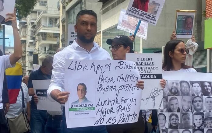 El dirigente ha alzado su voz por la liberación de Pilieri