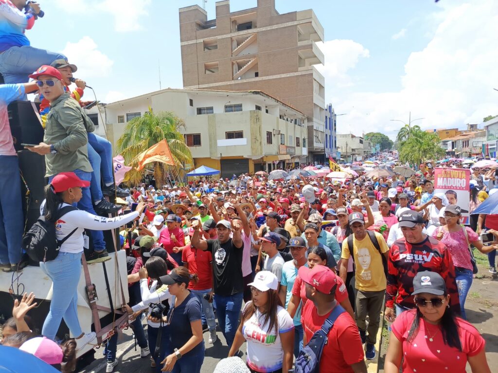 La movilización se desarrolló por toda la Avenida Libertador