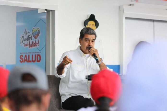 Maduro informó que funcionarios de seguridad capturaron a varias personas que, según, están involucrados en 