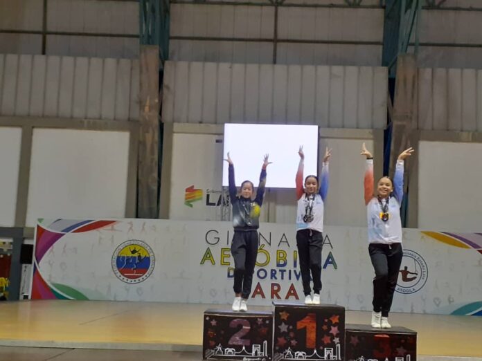 AG individual femenino oro de Julieta León y Nikole Cuccaro