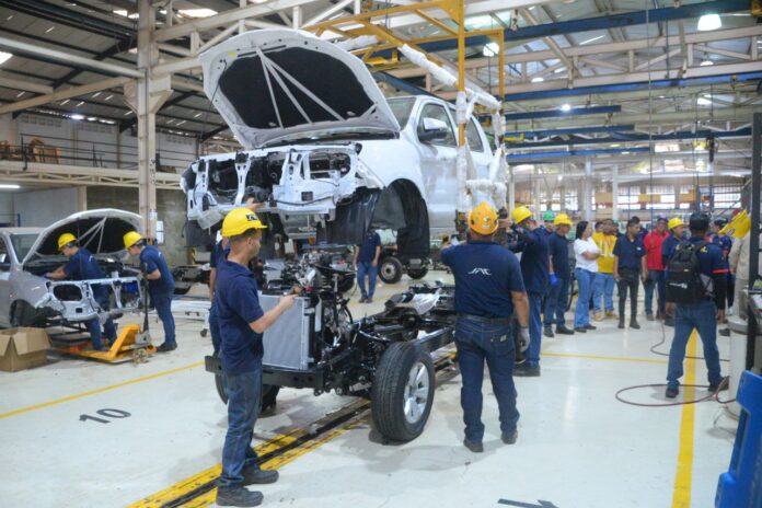 Autoridades visitaron la planta ensambladora JAC Motors de Venezuela ubicada en Yaritagua