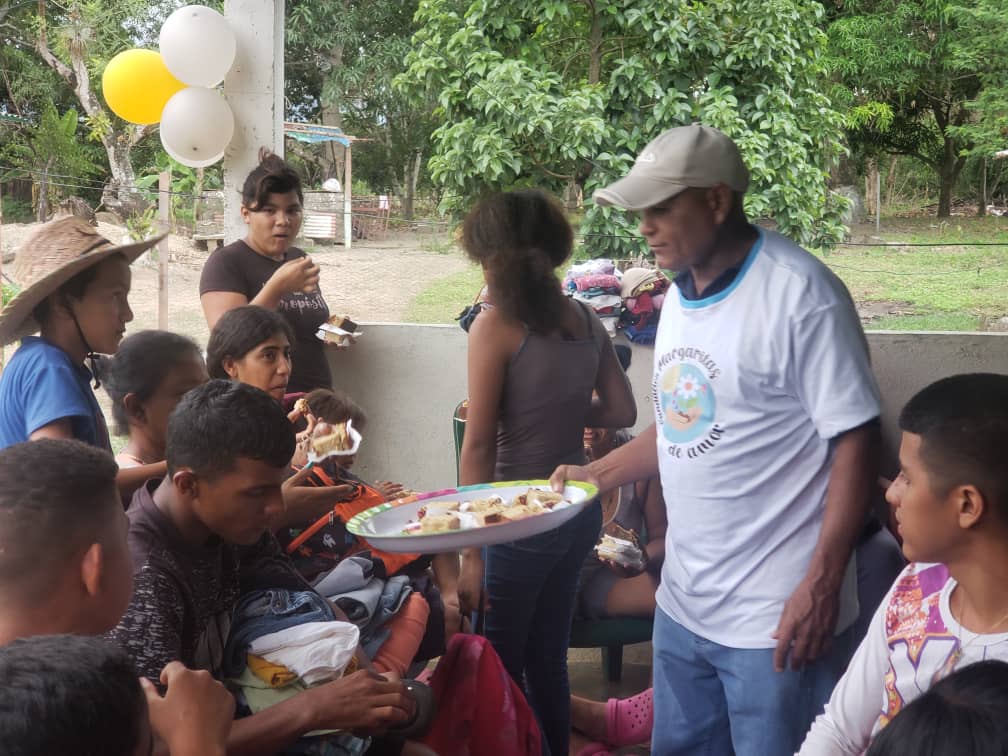 La celebración por el 3er aniversario fue con jornada social en el sector Santa Cruz de Las Mercedes