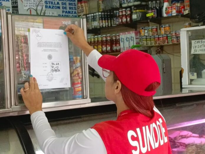 SUNDDE ha ampliado la inspección en comercios para verificar que se cumpla el cobro a tasa BCV