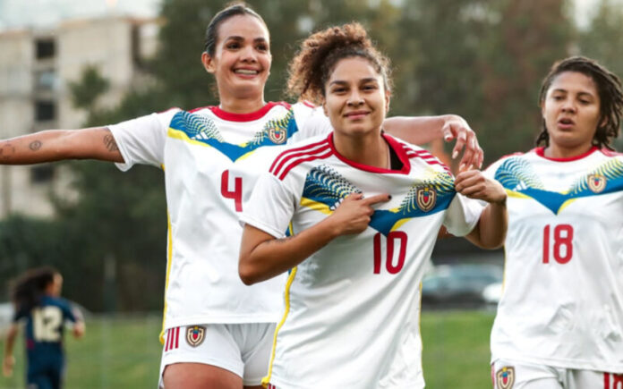 Venezuela celebra el gol y el triunfo en su primer amistoso