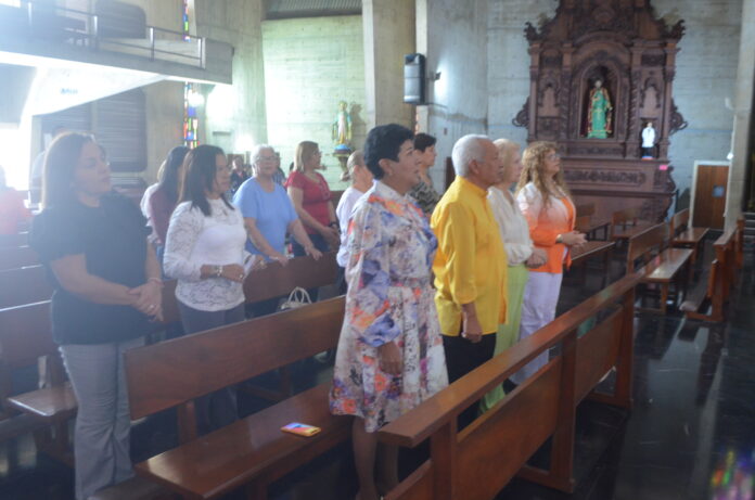 Realizaron una misa en La Catedral de San Felipe