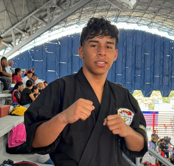 Andruw Lara, bronce en kenpo