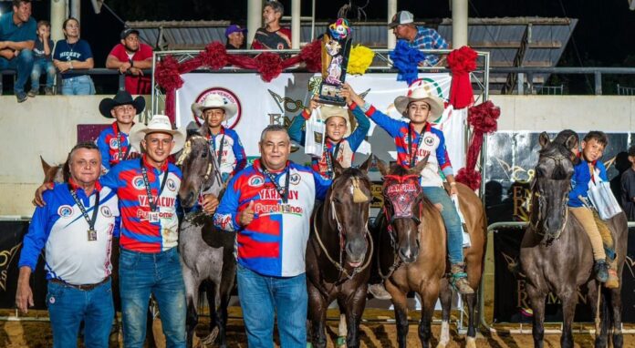 Equipo categoría destete de Yaracuy campeones