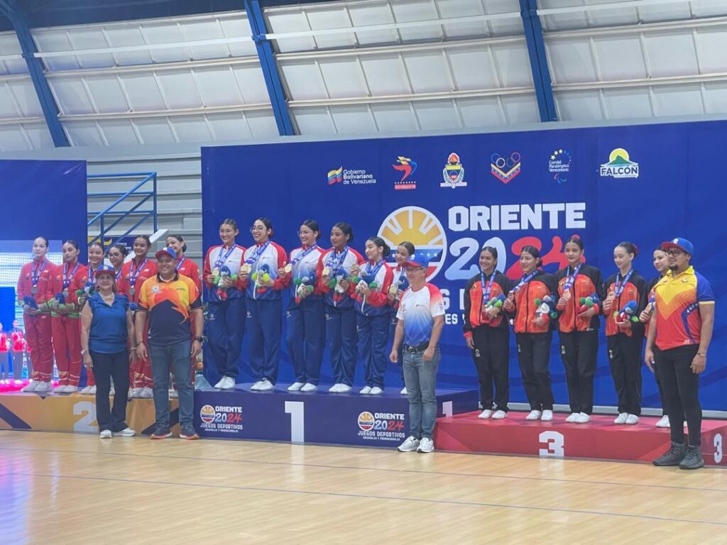 Oro en quinteto de gimnasia aeróbica