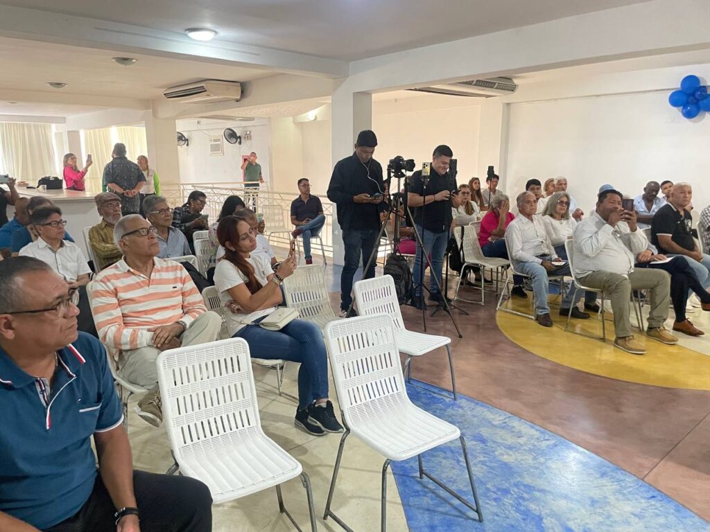 La actividad fue en San Felipe y contó con la presencia de dirigentes regionales y municipales