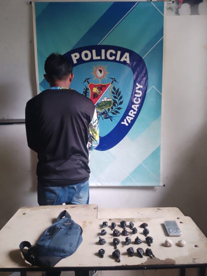 La detención se realizó en el sector Sabanita del municipio Peña