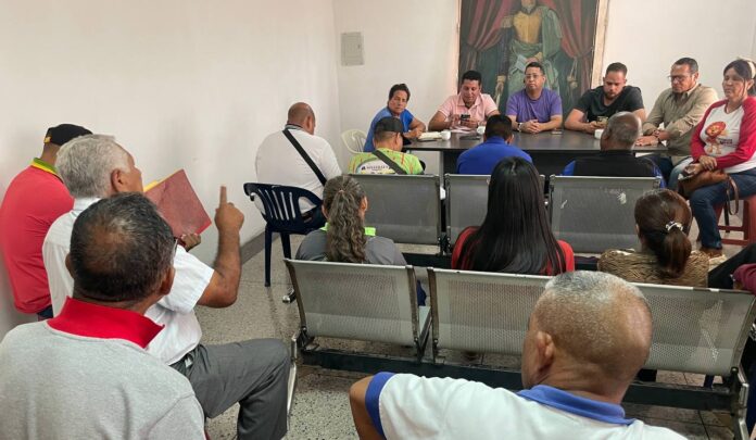 La reunión fue en el Concejo Municipal de Cocorote