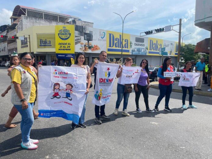 La toma fue en la intersección de las avenidas Libertador y La Patria