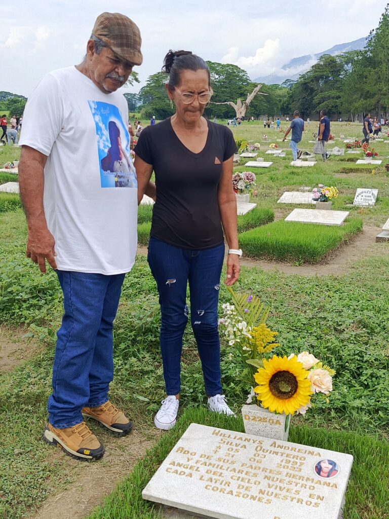 Rafael Silva visitó la tumba de su hija fallecida hace dos años