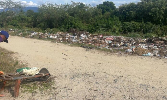 Hay una montaña de basura, piden a la Alcaldía atender esta situación