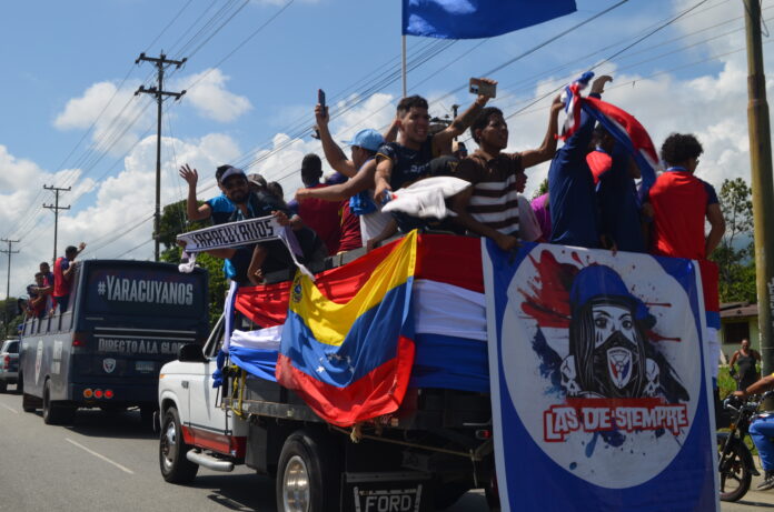 Los colosos de Yaracuy celebraron con su fanaticada