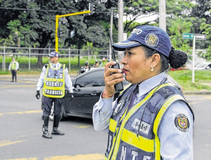 Policías custodiaron el sitio del hecho