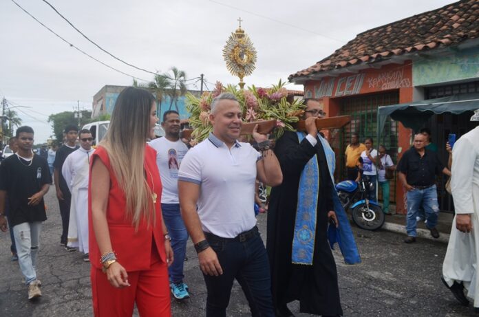 La sagrada reliquia ha recorrido varios municipios y comunidades de San Felipe