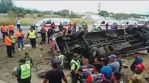 Confirmaron los seis fallecidos en el accidente del bus que viajaba desde Caracas con destino a San Felipe, Yaracuy