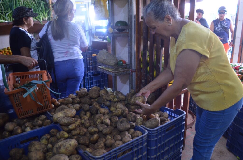 Desde tempranas horas de la mañana los yaracuyanos abarrotaron el centro de la ciudad para adelantar la preparación de la cena navideña  