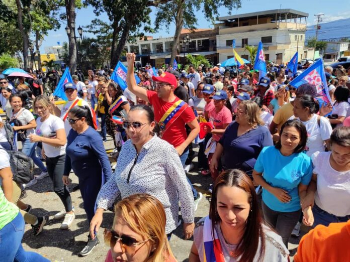 El Independencia, el alcalde José Mujica lideró la actividad