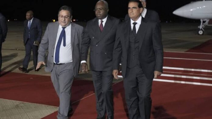 El ministro de Industrias y Producción Nacional Alex Saab y el vicecanciller para África Yuri Pimentel recibieron a la delegación de la República Democrática del Congo