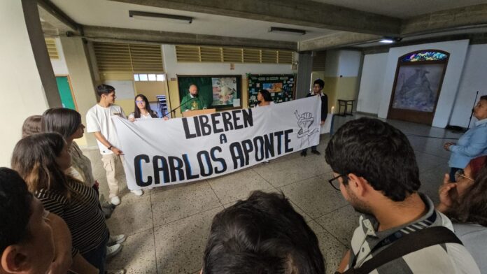 Estudiantes se han pronunciado en varias oportunidades para pedir la liberación del yaracuyano