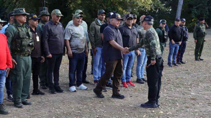 Estuvieron presentes el gobernador Julio León, los 14 alcaldes así como efectivos de organismos de seguridad