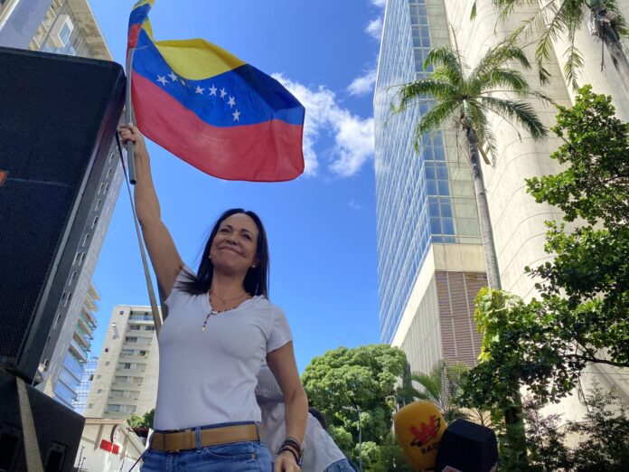 Yo voy contigo, expresó la exdiputada y líder de Vente Venezuela