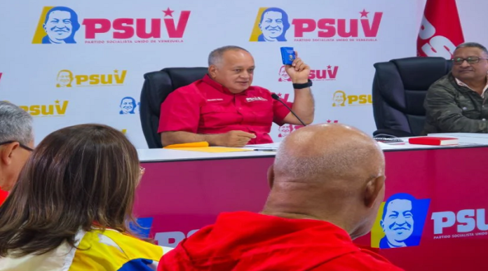 Diosdado Cabello informó sobre estas actividades durante una rueda de prensa (Foto cortesía VTV)