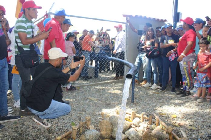 Varias comunidades contarán con el servicio de agua