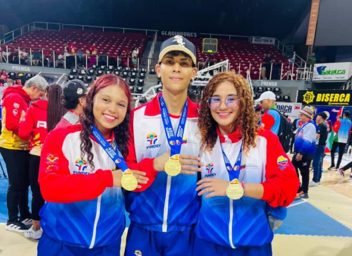 Johanes Sánchez, Albert Liborius y Silvia Córoba obtuvieron oro en los últimos Juegos Nacionales Juveniles