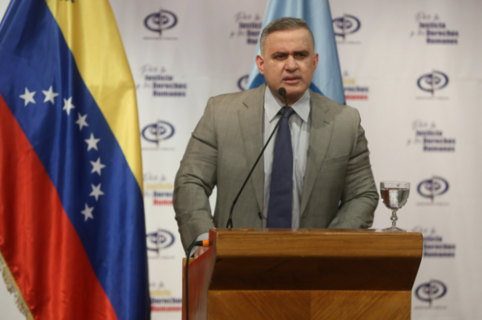 El fiscal general Tarek William Saab informó a través de un comunicado