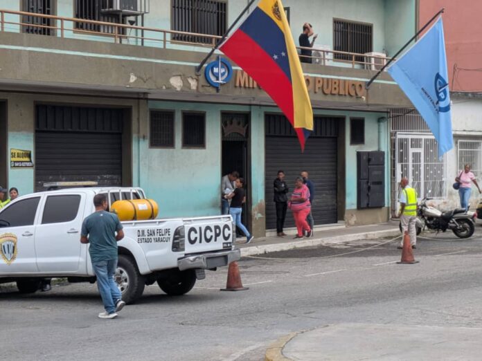 Funcionarios policiales y de inteligencia se desplegaron en las inmediaciones del MP