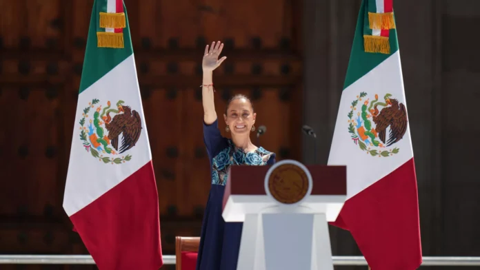 Aunque en el horizonte persisten las amenazas, la mandataria Sheinbaum se mostró optimista de que no se apliquen aranceles a México. (Foto cortesía)